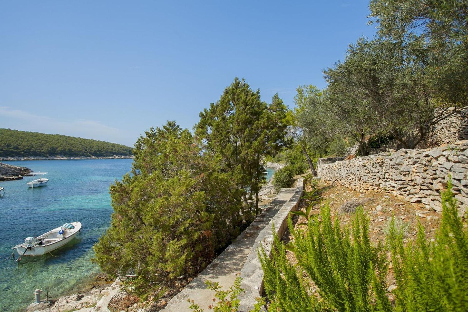 Villa Bistrana - 15m from sea Vela Luka Exteriör bild