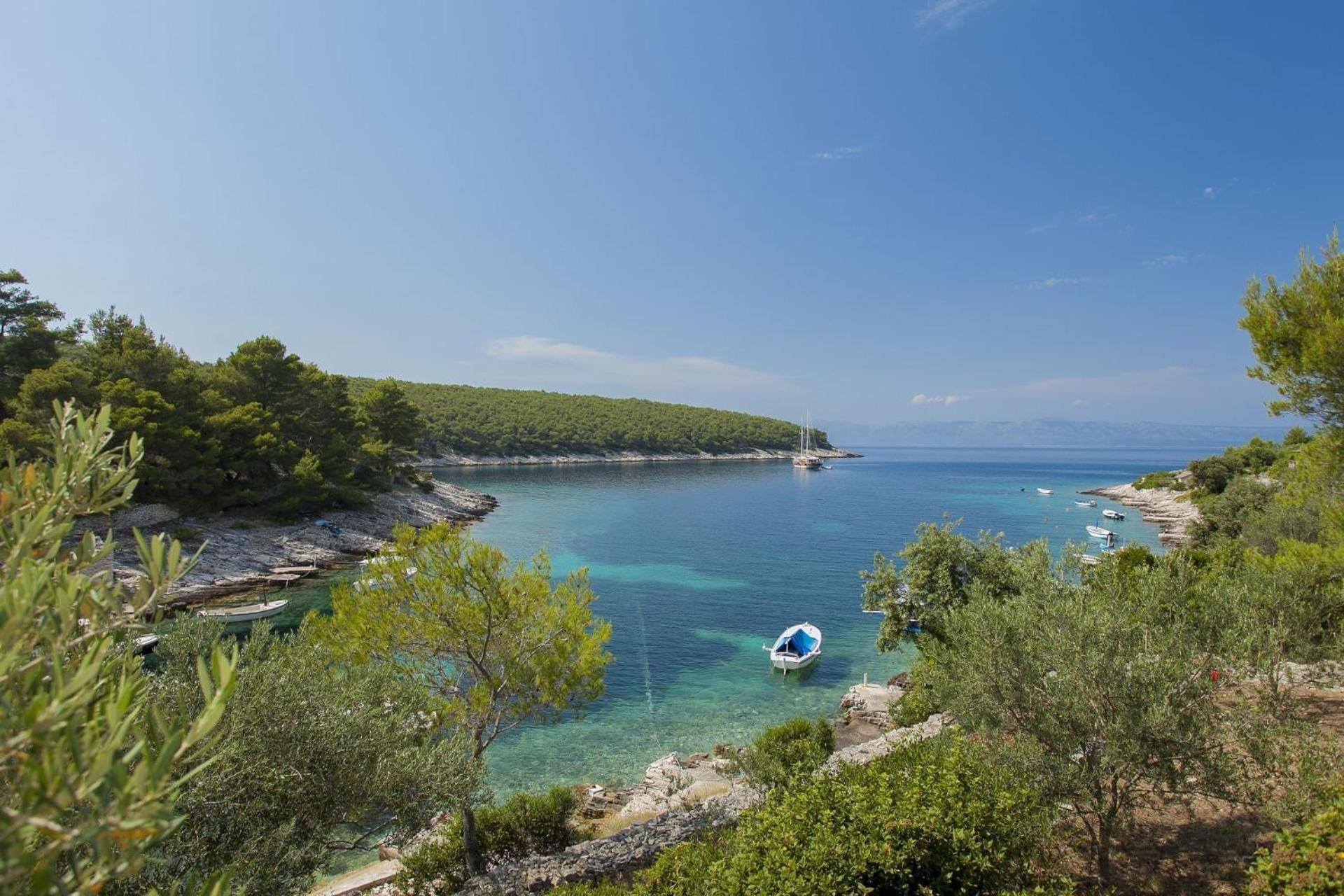 Villa Bistrana - 15m from sea Vela Luka Exteriör bild